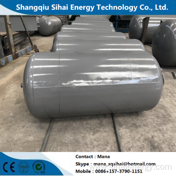 Waste tire extracting to fuel oil machine